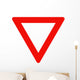 Slow Moving Vehicle Triangle Wall Decal