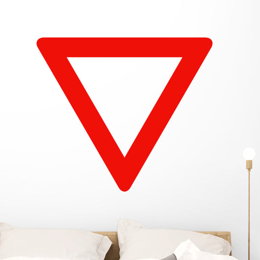 Slow Moving Vehicle Triangle Wall Decal