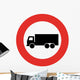 Semi-truck Sign Wall Decal