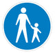 Pedestrian Crossing Sign Wall Decal