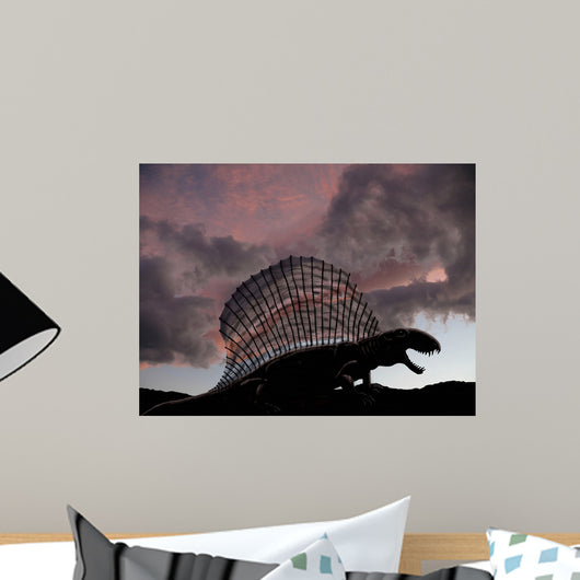 Dimetrodon Limbatus Prehistoric Animal Wall Decal