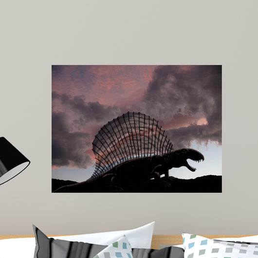Dimetrodon Limbatus Prehistoric Animal Wall Decal