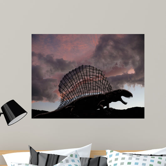 Dimetrodon Limbatus Prehistoric Animal Wall Decal