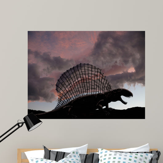 Dimetrodon Limbatus Prehistoric Animal Wall Decal