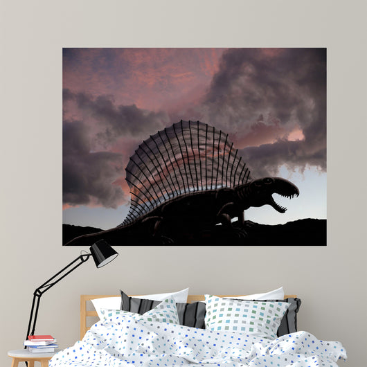 Dimetrodon Limbatus Prehistoric Animal Wall Decal