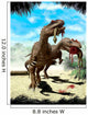 Two Allosaurus with Hypsilophodon Wall Decal