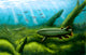 Holoptychius Tulerpeton and Moythomasia Wall Decal