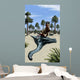 Carnotaurus Eating Flesh Dead Wall Decal
