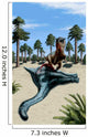 Carnotaurus Eating Flesh Dead Wall Decal