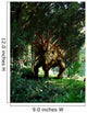Styracosaurus Forest Wall Decal