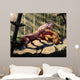 Biarmosuchus Predators Eating Flesh Wall Decal