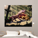 Biarmosuchus Predators Eating Flesh Wall Decal