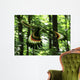 Archaeopteryx Flying through Forest Wall Decal