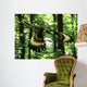 Archaeopteryx Flying through Forest Wall Decal