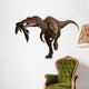 Baryonyx Dinosaur with Fish Wall Decal