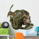Velociraptor Attacks Protoceratops Wall Decal Design 1