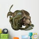 Velociraptor Attacks Protoceratops Wall Decal Design 1