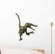 Velociraptor White Wall Decal Design 1