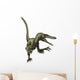 Velociraptor White Wall Decal Design 1