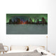 Aurora over Winter Forest Wall Decal
