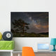 Lone Tree Top Mountain Wall Decal