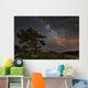 Lone Tree Top Mountain Wall Decal