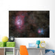 Lagoon Nebula and Trifid Wall Decal