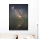 Man Stands Alone Lake Wall Decal