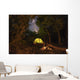 Illuminated Tent and Fire Wall Decal