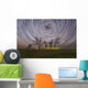 Star Trails under Trees Wall Decal