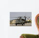 Two Uh-60l Yanshuf Helicopters Wall Decal