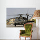 Two Uh-60l Yanshuf Helicopters Wall Decal