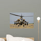 Ah-64a Peten Attack Helicopter Wall Decal Design 4