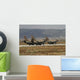 Trio F-16c Barak Jets Wall Decal