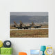 Trio F-16c Barak Jets Wall Decal