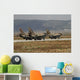 Trio F-16c Barak Jets Wall Decal