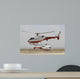 Pair As350 Squirrel Helicopters Wall Decal