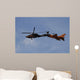 F-16 Falcon and Ah-64 Wall Decal