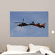 F-16 Falcon and Ah-64 Wall Decal
