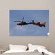 F-16 Falcon and Ah-64 Wall Decal