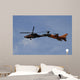 F-16 Falcon and Ah-64 Wall Decal