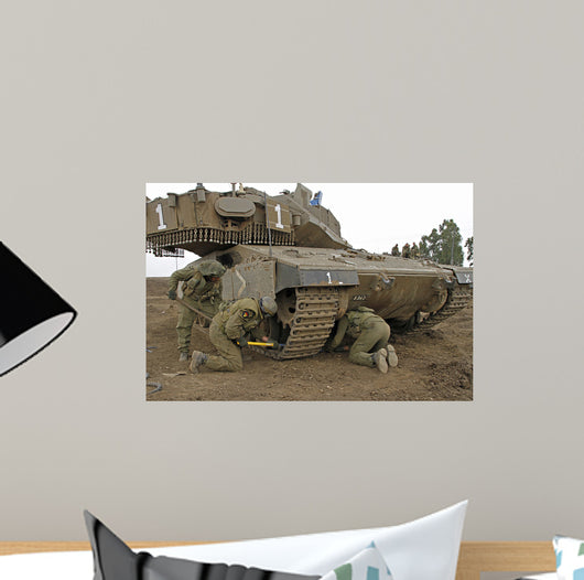 Track Replacement Israel Defense Wall Decal Design 2