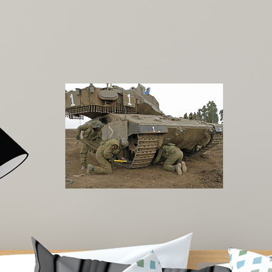 Track Replacement Israel Defense Wall Decal Design 2