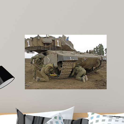 Track Replacement Israel Defense Wall Decal Design 2