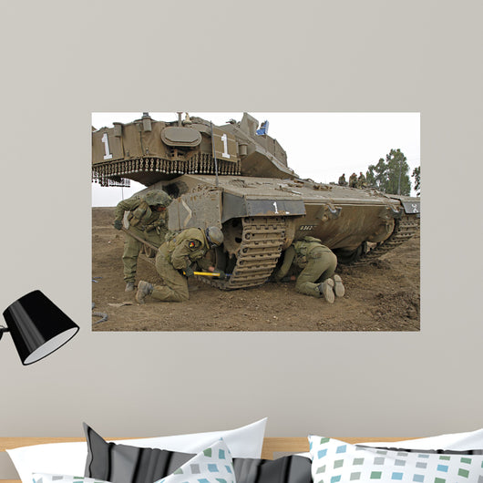 Track Replacement Israel Defense Wall Decal Design 2
