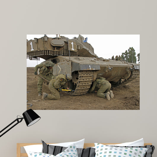 Track Replacement Israel Defense Wall Decal Design 2