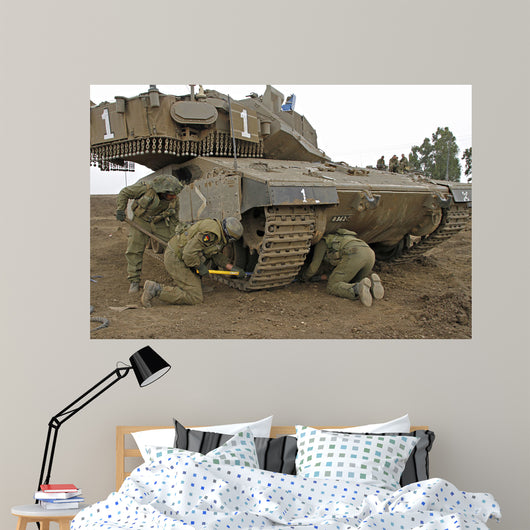 Track Replacement Israel Defense Wall Decal Design 2