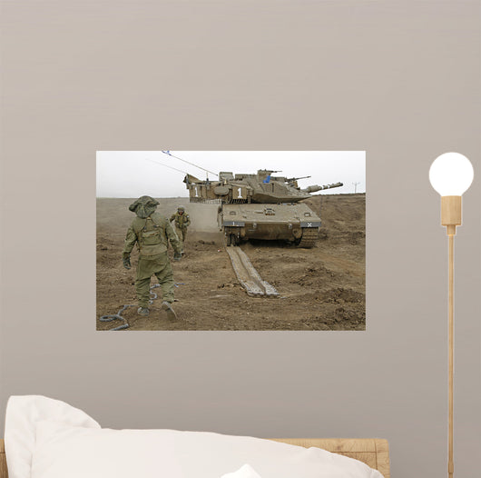 Track Replacement Israel Defense Wall Decal Design 1