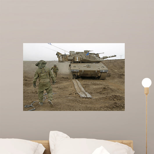 Track Replacement Israel Defense Wall Decal Design 1