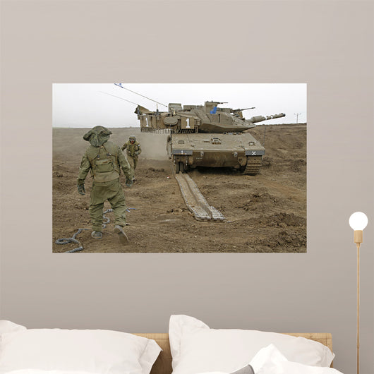 Track Replacement Israel Defense Wall Decal Design 1